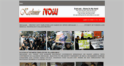 Desktop Screenshot of news.kashmirinfocus.com