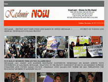 Tablet Screenshot of news.kashmirinfocus.com